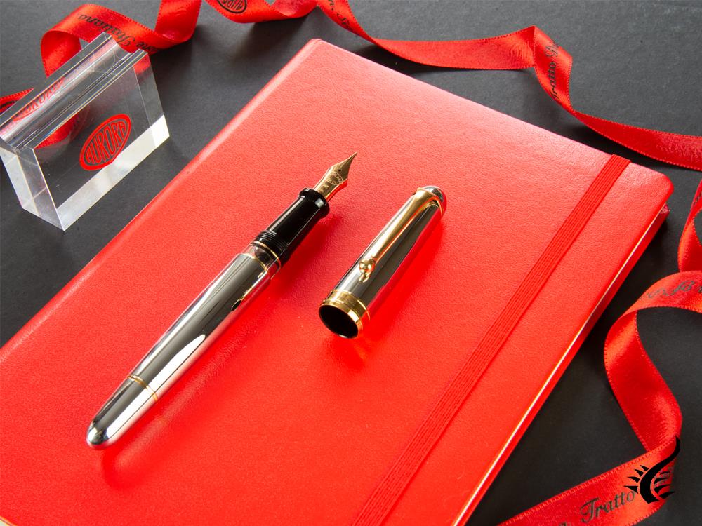 Aurora 88 Fountain Pen, Resin, Gold Trim, Limited Edition, 800-CRFF