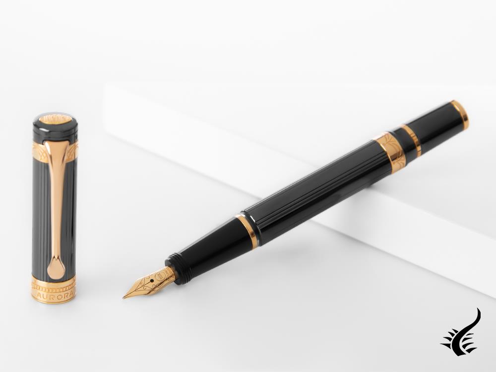 Aurora Andrea Palladio Fountain Pen,  Limited Edition, Rose gold trim