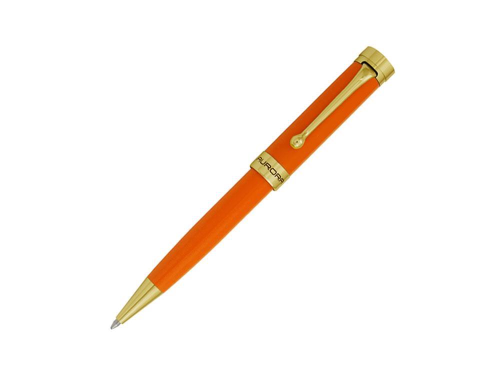 Aurora EDO Ballpoint pen, Resin, Gold PVD Trims, Orange, O31-O