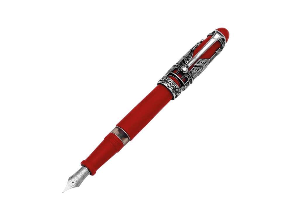 Aurora Firenze Terra di Toscana LE Fountain Pen, Silver trim, 800-AF