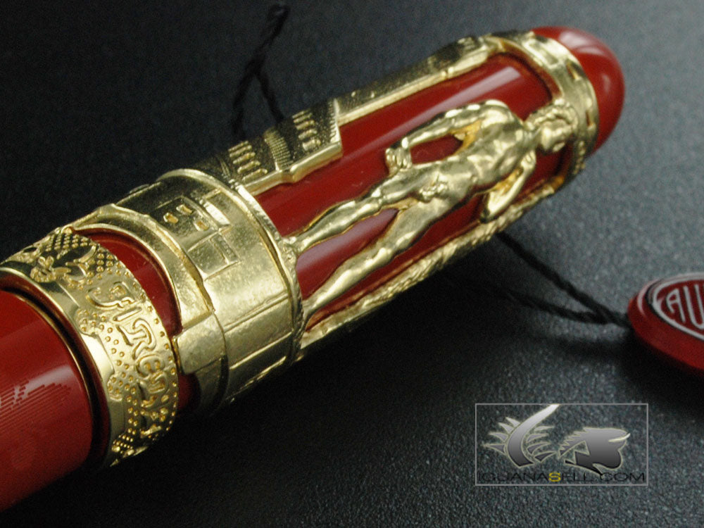 Aurora Firenze Vermeil Fountain Pen Gold and Silver 925 - 800VF