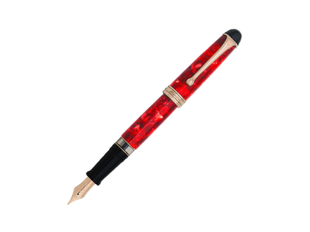 Aurora Fountain Pen 888 Marte, Auroloide, Rose Gold, Limited Edition