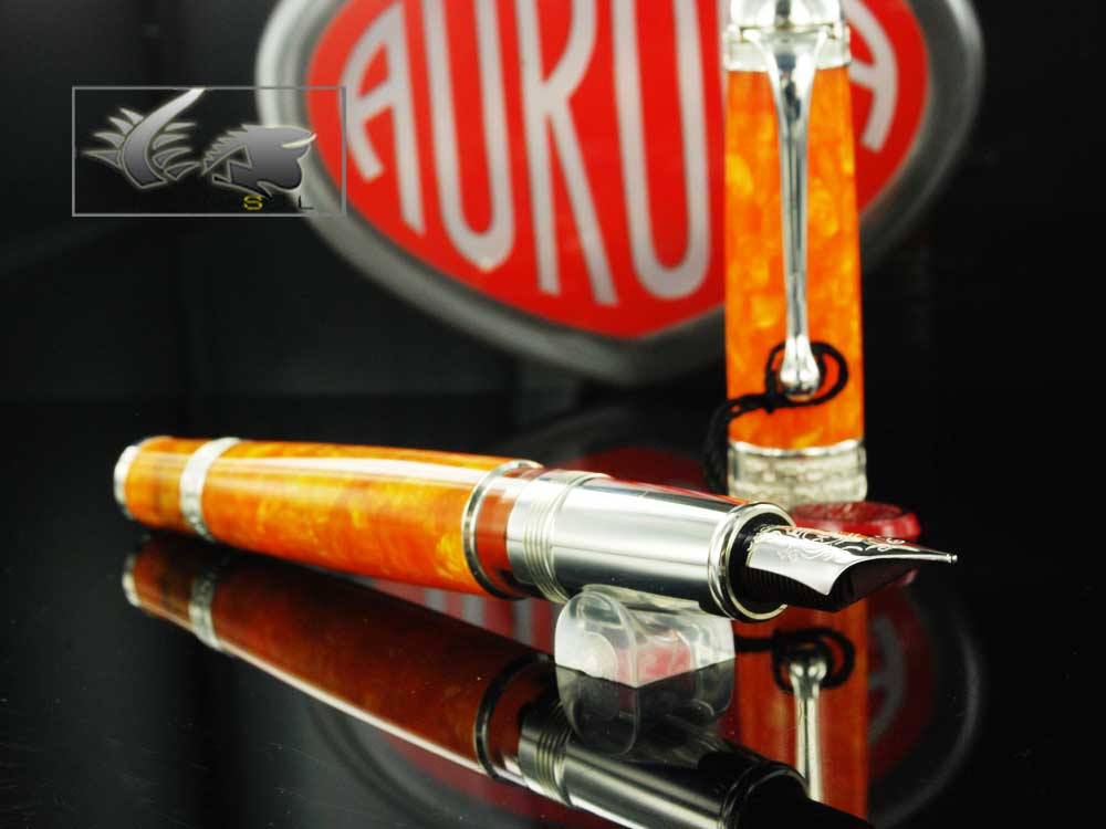 Aurora Fountain Pen Mar Ionio Orange Auroloide -Limited Edition- 946MI