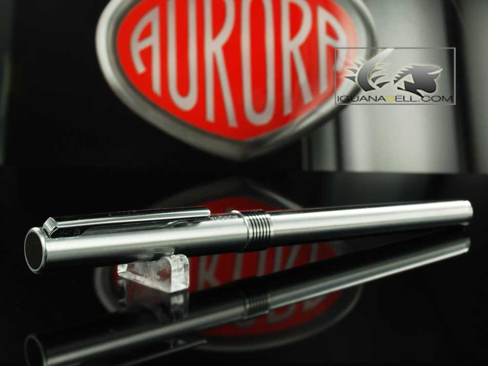 Aurora Marco Polo Chrome Plated Fountain Pen - New