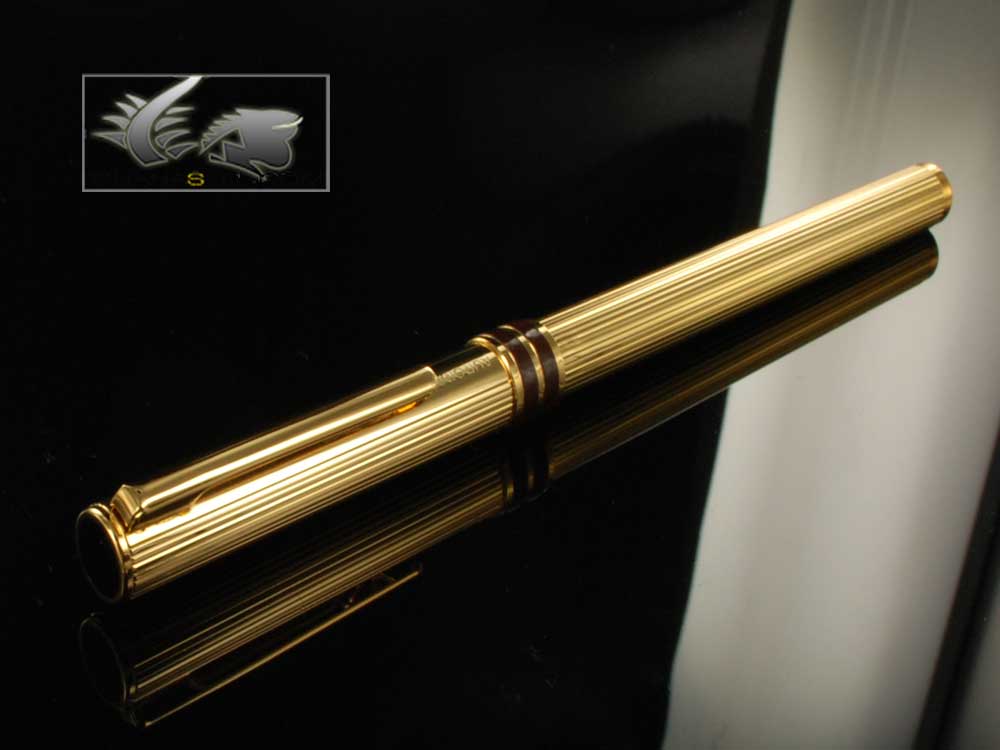 Aurora Marco Polo Vermeil Fountain Pen - Vintage - New