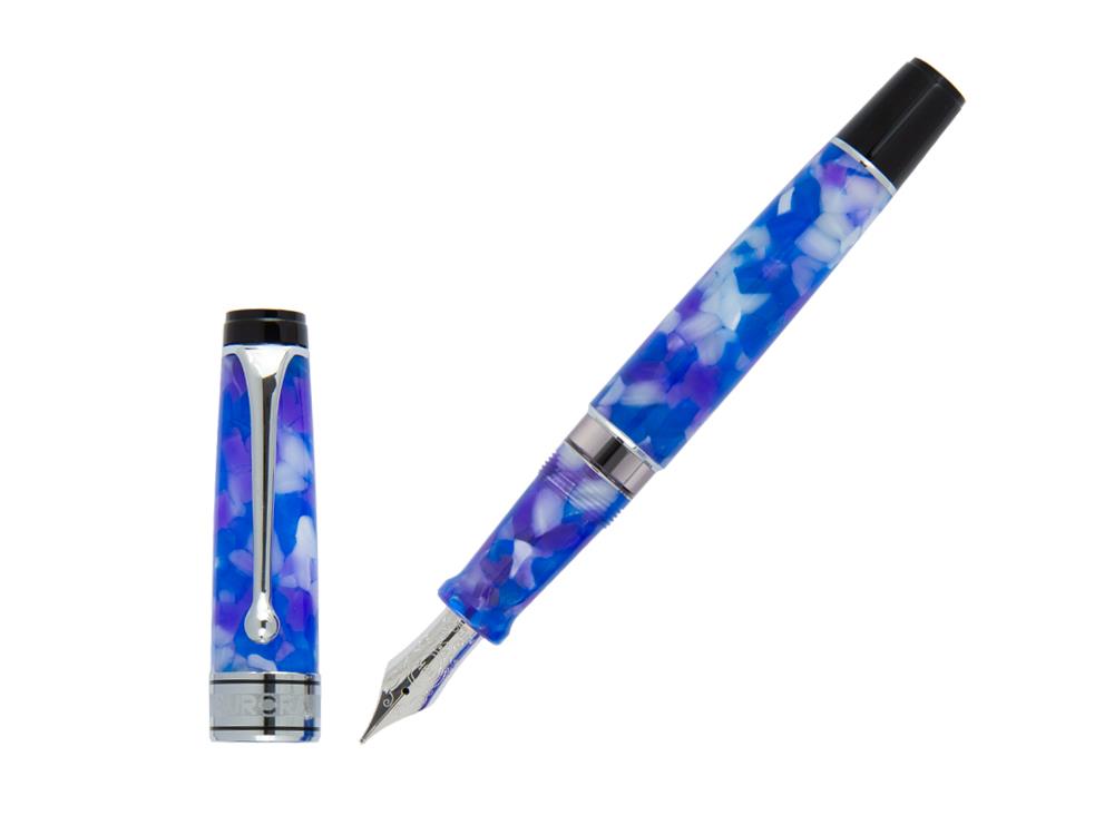 Aurora Optima Caleidoscopio Luce Blu Fountain Pen Ltd Edition, 996-CKB
