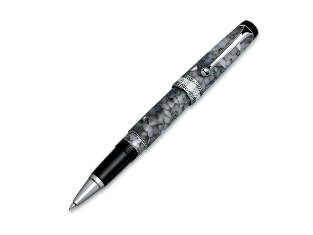 Aurora Optima Rollerball pen, Auroloide, Grey, Chrome Trim 975CG