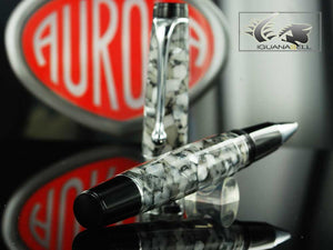 Aurora Optima Rollerball pen, Auroloide, Grey, Chrome Trim 975CG