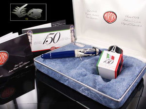 Aurora 150 Torino Special Edition Fountain Pen, Silver Trim, 800-IT