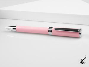 Aurora TU Ballpoint pen, Resin, Chrome trim, Rose, T31P