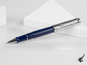 Aurora Talentum Dedalo Rollerball pen, Resin, Blue, Limited Edition, D71-CDB