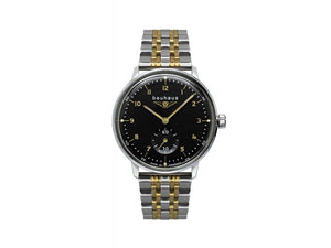 Bauhaus Quartz Watch, Black, 36 mm, 2037M-2