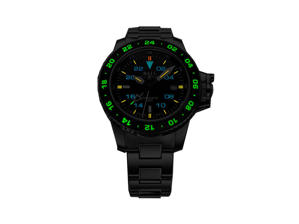 Ball Engineer Hydrocarbon AeroGMT II Automatic Watch, Ball RR1201-C, Chronograph