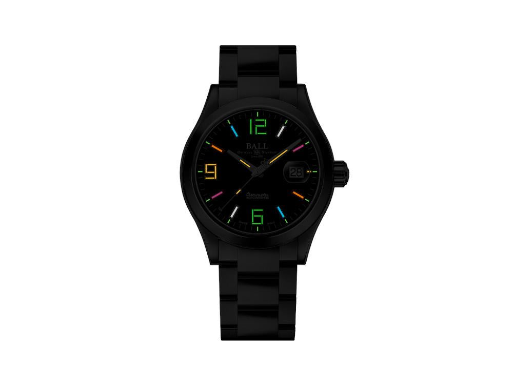 Ball Engineer M Pioneer II Automatic Watch, 40 mm, Black, LE, NM9032C-S5CJ-BKR