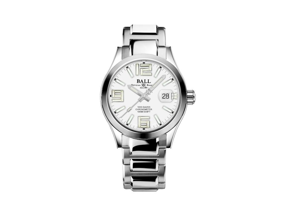 Ball Engineer III Legend Arabic Automatic Watch, White, 40 mm. NM9016C-S7C-WHR