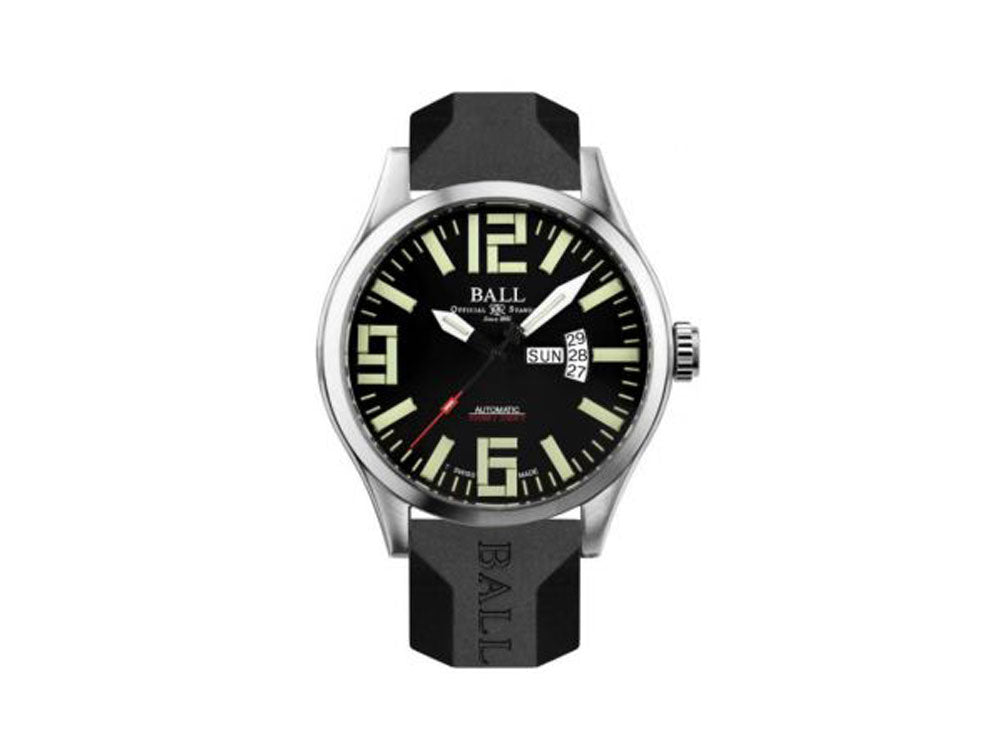Ball Engineer Master II Automatic Watch, 46mm, Black, Day and date, Mu-metal