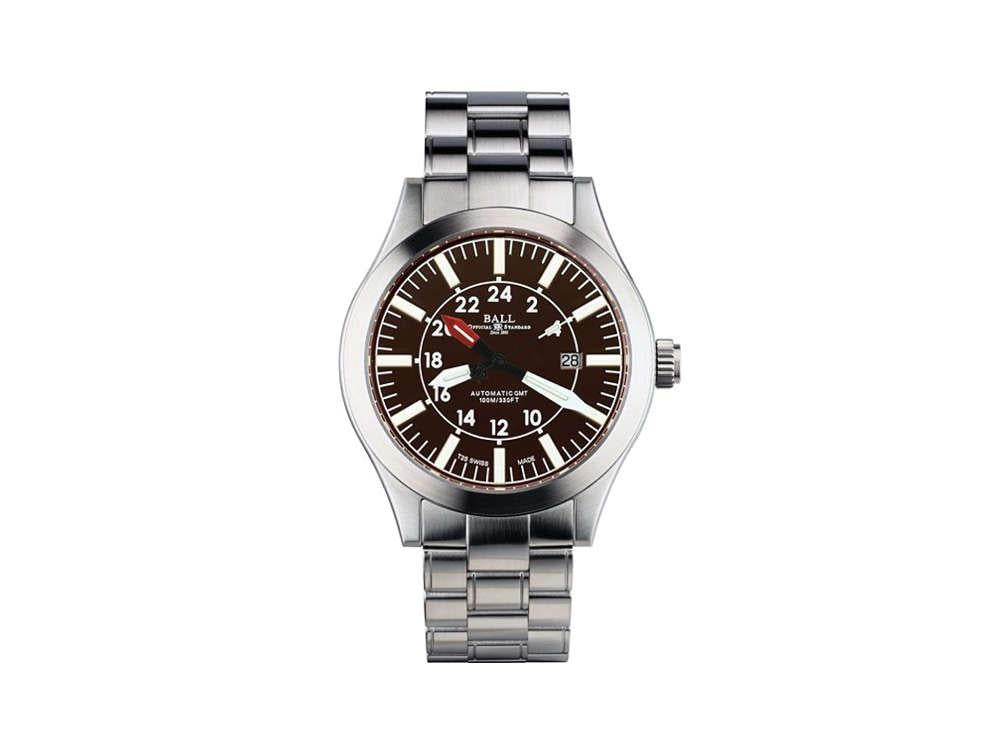 Ball Engineer Master II  Aviator GMT Automatic Watch, RR1201, GM1086C-SJ-BK