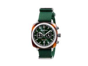 Briston Clubmaster Sport Quartz Watch, Green, 42 mm, 17142.SA.TS.10.NBG