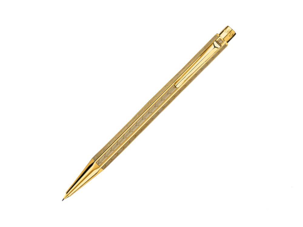 Caran d'Ache Ecridor ChevronMechanical pencil, Brass, Yellow, 4.208