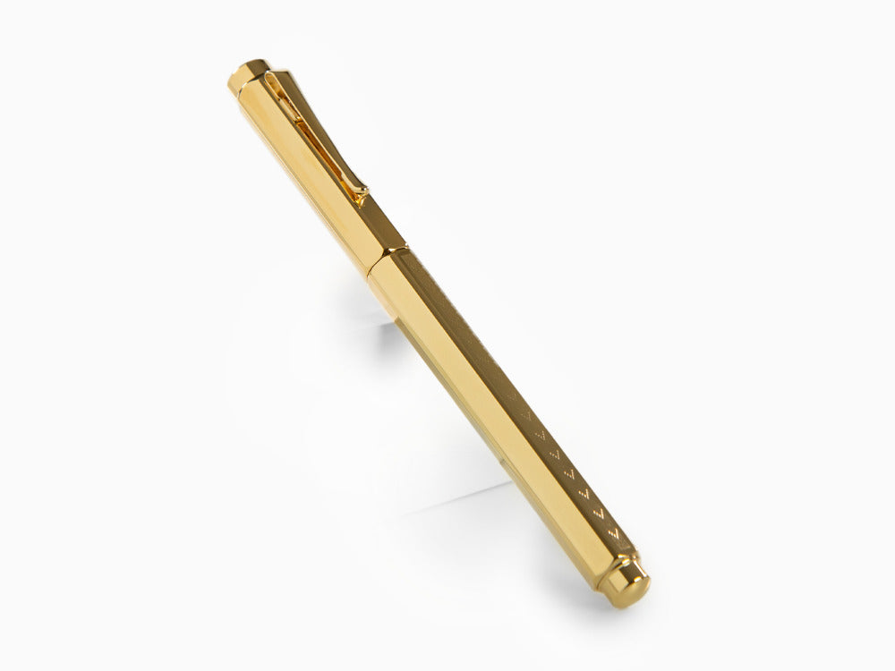 Caran d´Ache Ecridor Chevron Rollerball pen, PVD Gold, Gold, 838.208