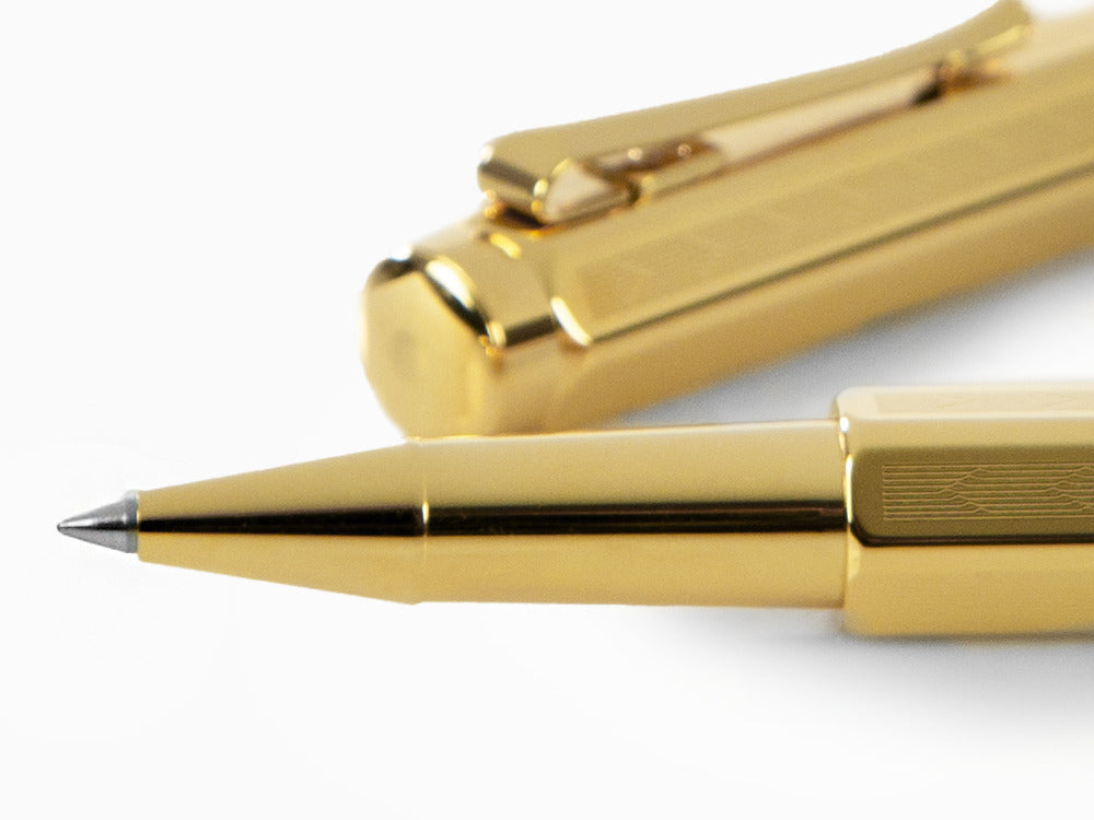 Caran d´Ache Ecridor Chevron Rollerball pen, PVD Gold, Gold, 838.208