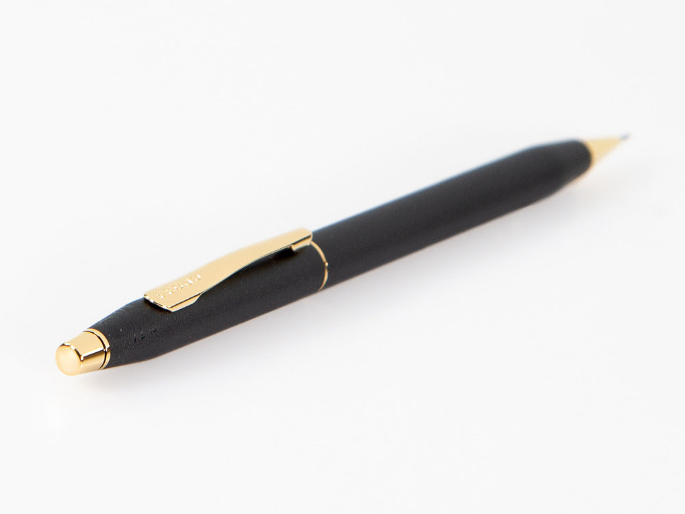 Cross Classic Century Mechanical pencil 0.7mm, Black, 23K Gold plated, 250305