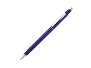 Cross Classic Century Rollerball pen, Lacquer, Blue, Chrome Polished, AT0088-112
