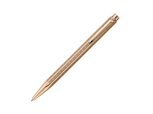 Caran d´Ache Ecridor Chevron Ballpoint pen, PVD Gold, Gold, 898.208