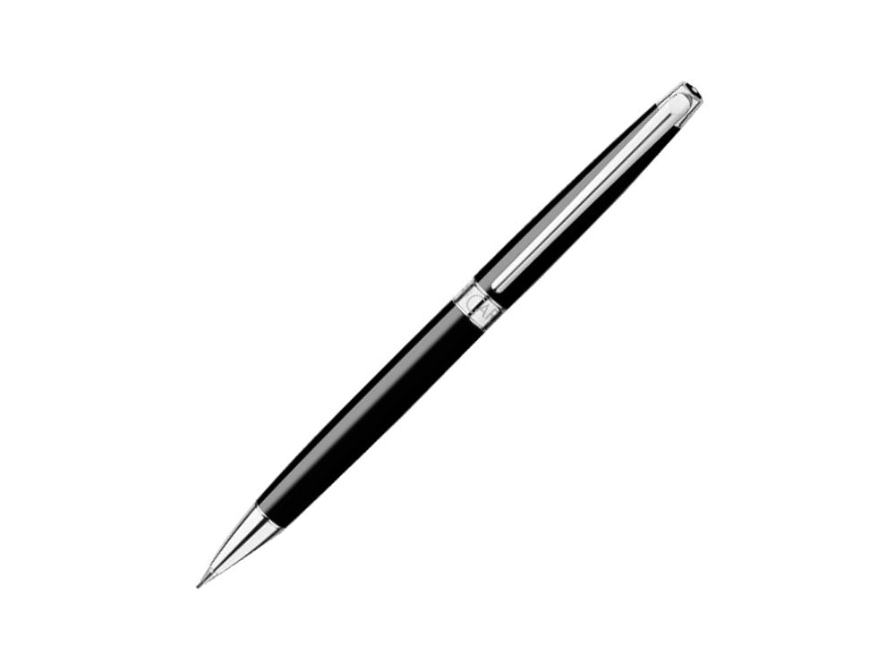 Caran d´Ache Léman Slim Black Ebony Mechanical pencil, Black, Rhodium, 4761.782