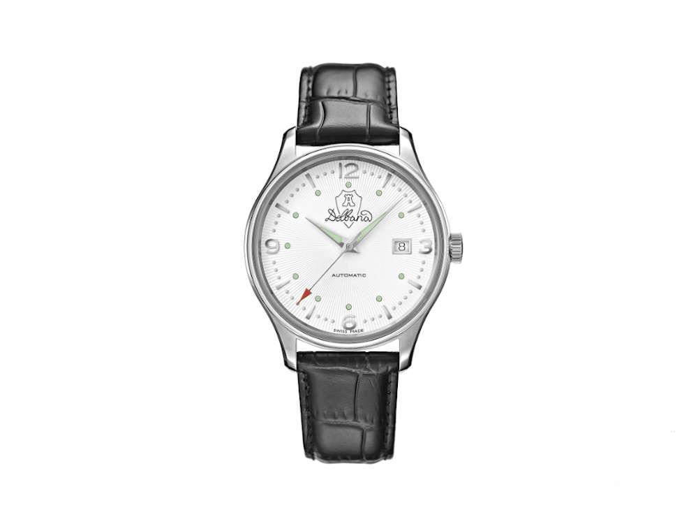 Delbana Classic Della Balda Automatic Watch, 40 mm, White. 41603.722.6.014