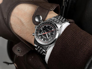 Delma Racing Continental Pulsometer Automatic Watch, Black, 41701.702.6.038