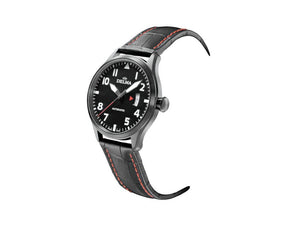Delma Aero Commander Automatic Watch, Black, 45 mm, PVD, 44601.570.6.038