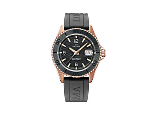 Delma Diver Santiago Automatic Watch, Black, 43 mm, 43501.560.6C034