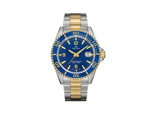Delma Diver Santiago Quartz Watch, Blue, 43 mm, 20 atm, 52701.562.6.044