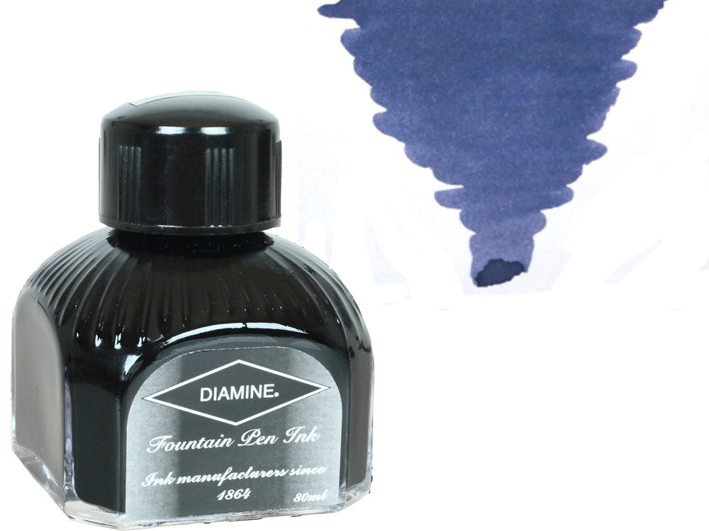 Diamine Ink Bottle, 80ml., Amazing Amethyst, Italian crystal