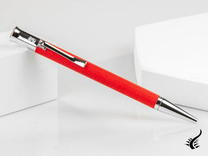 Graf von Faber-Castell Guilloche India Red Ballpoint pen, Precious resine