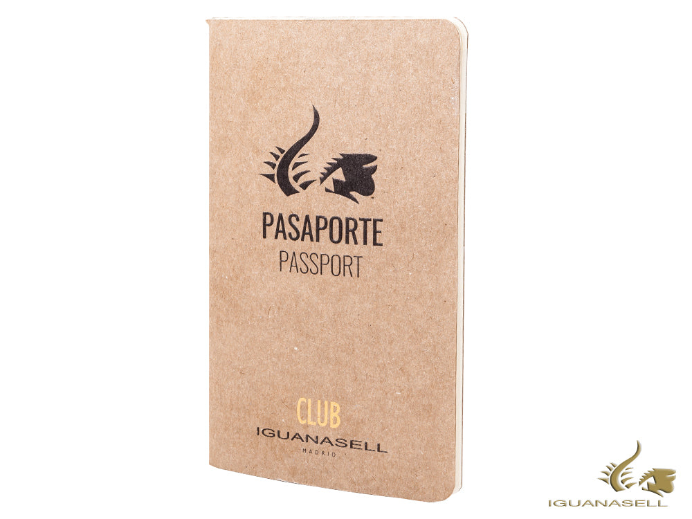 Iguana Sell Passport, Pocket (9 x 14 cm), Plain, Brown, 64 pages