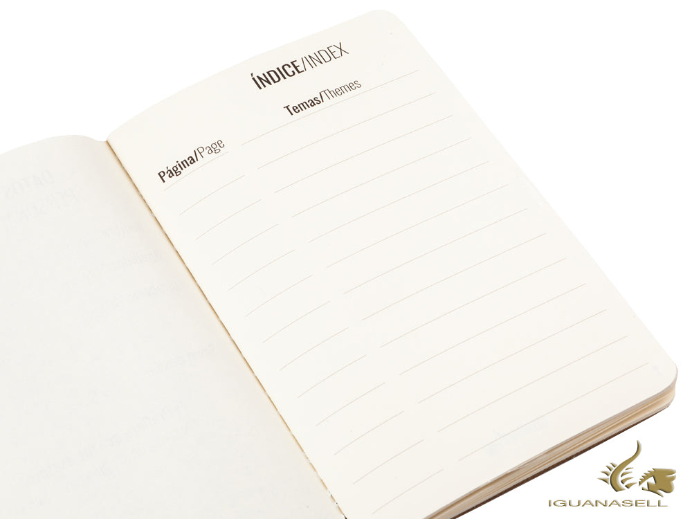 Iguana Sell Passport, Pocket (9 x 14 cm), Plain, Brown, 64 pages