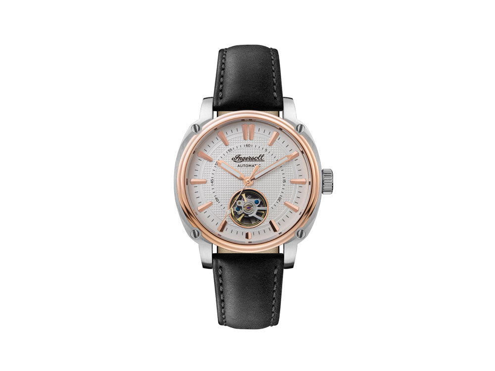Ingersoll Director Automatic Watch, 46 mm, Rose Gold, White