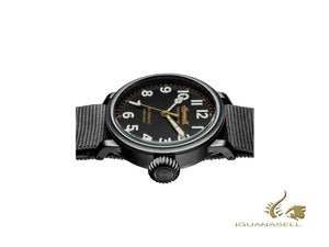 Ingersoll Linden Radiolite Automatic Watch, 46 mm, Black, Nylon, 10 atm I04806