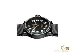 Ingersoll Linden Radiolite Automatic Watch, 46 mm, Black, Nylon, 10 atm I04806