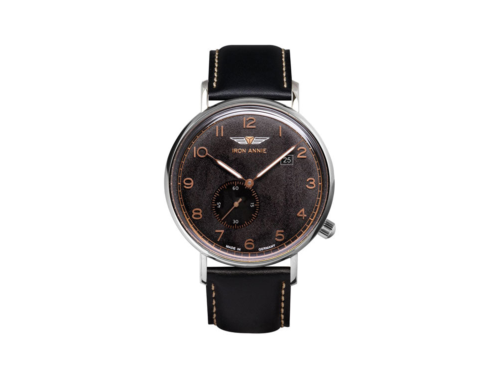 Iron Annie Amazonas Impression Quartz Watch, Black, 41 mm, Date, 5934-2