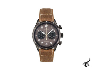 Junghans Meister Pilot Automatic Watch, J880.4, 43,3mm, Sunburst Anthracite, 38h
