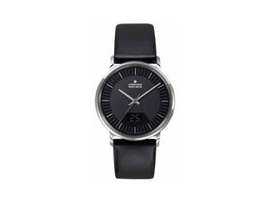 Junghans Performance Milano Mega Solar watch, Black, 39,2mm, Day, 056/4220.00