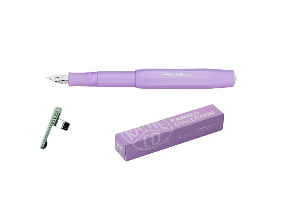 Kaweco AC Sport Fountain Pen, Lavender, KA 93PLUMA