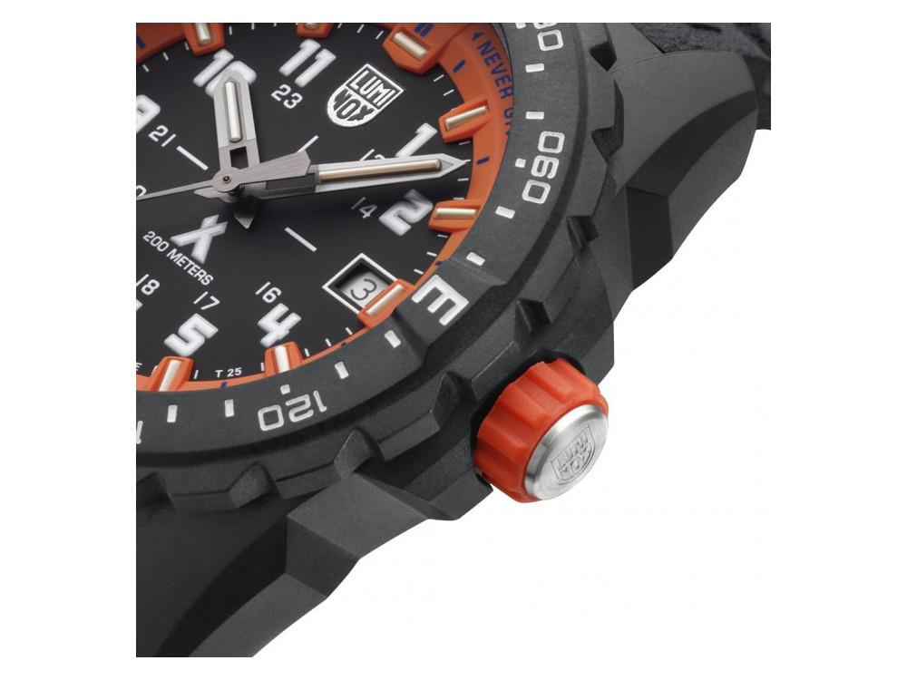 Luminox Bear Grylls Survival Quartz Watch, CARBONOX™, Black, 43 mm 