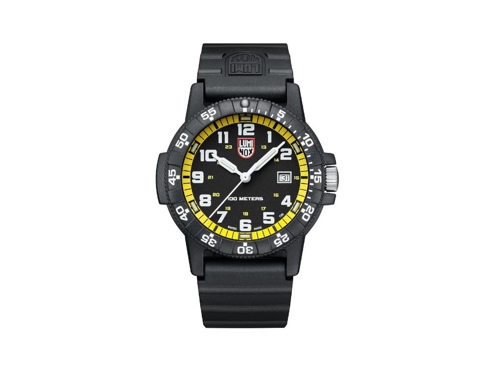 Luminox Sea Turtle Quartz Watch, Yellow, CARBONOX™, 44 mm, 10 atm, Day, XS.0325
