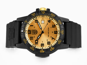 Luminox Leatherback Sea Turtle Giant Quartz Watch, Gold, XS.0325.GP
