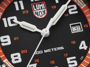Luminox Sea Turtle Quartz Watch, Orange, CARBONOX™, 44 mm, 10 atm, XS.0329.1