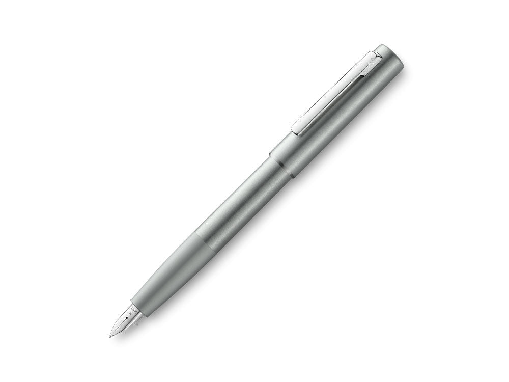 Lamy Aion Olivesilver Fountain Pen, Anodized aluminium, Silver, 1231946